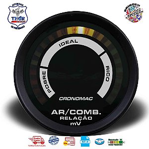 HALLMETER 52MM COMUM STREET PT (625000SP) CRONOMAC