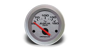 TERMÔMETRO ELÉTRICO 52MM ÁGUA RACING CRONOMAC