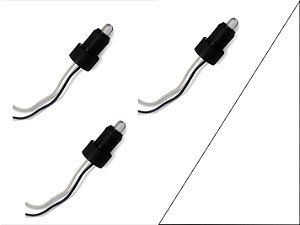 KIT 03 LEDS BRANCOS PARA MANÔMETROS CRONOMAC