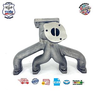 COLETOR ESCAPE TURBO VOLKSWAGEM AP C/ AR/DIREÇÃO PULSATIVO PARA CIMA (900158) AVIONICS