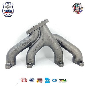 COLETOR ESCAPE TURBO VOLKSWAGEM AP PULSATIVO PARA CIMA NO FAROL  (900100) AVIONICS
