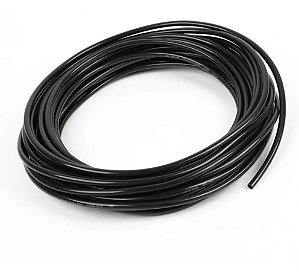 MANGUEIRA TECALON PU 6MM PRETA - ​VENDIDA POR METRO