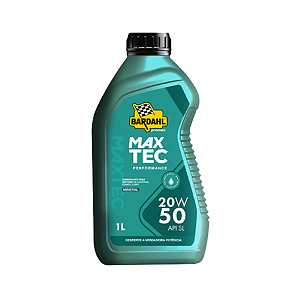 ÓLEO LUBRIFICANTE MINERAL 20W50 SL 1L (161883) BARDAHL