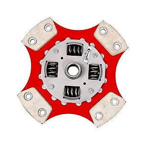 DISCO EMBREAGEM AP 4 PASTILHAS C/ MOLA CERAMIC POWER