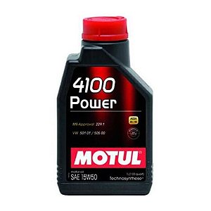 ÓLEO LUBRIFICANTE 4100 POWER 15W50 1L MOTUL