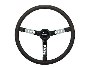 VOLANTE BIG BLOCK S COURO/CROMA PT LOTSE