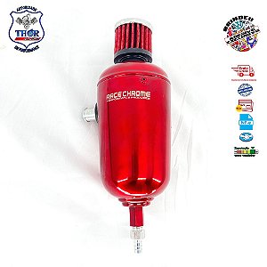 RESERVATORIO OLEO UNIVERSAL PQ 1/2 L VERMELHO RACE CHROME