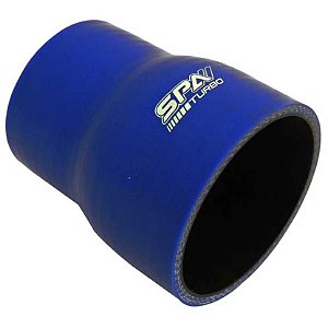MANGOTE SILICONE REDUÇÃO RETO 3" X 2½" AZUL  (HSIPSRD08) SPA