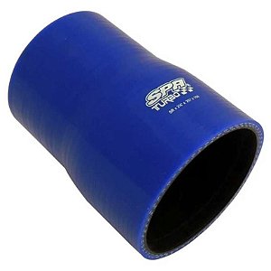MANGOTE SILICONE REDUÇÃO RETO 2¾" X 2½" AZUL (HSIPSRD07) SPA