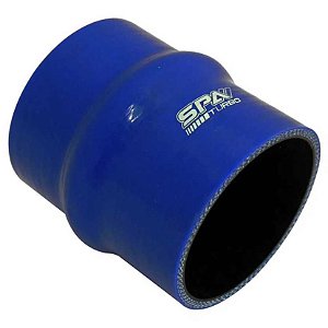 MANGOTE SILICONE RETO EMENDA C/ HUMP 3" AZUL (HSIPSRH05) SPA