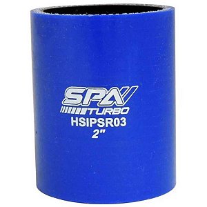 MANGOTE SILICONE RETO EMENDA 2" AZUL (HSIPSR03) SPA