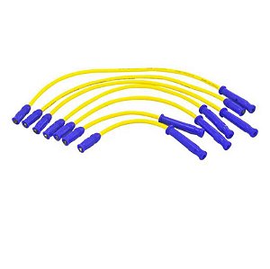 CABO VELA SILICONE 10MM OPALA 6CC SEM PINO AMARELO PONTAS AZUIS (CIGCBIMSGM03) SPA