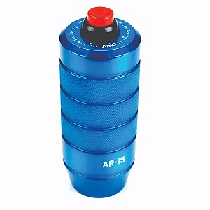 MANOPLA COM BOTÃO AR 15 AZUL (AR15B-4) LOWV