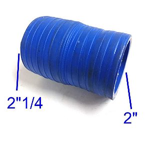 MANGUEIRA SILICONE REDUÇÃO 2¼" X 2" AZUL (FL302AZ) FGL