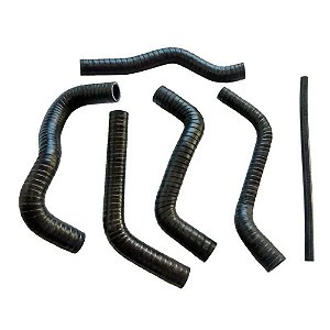 KIT MANGUEIRA ÁGUA SILICONE GOL BOLA PRETA (FL450) FGL