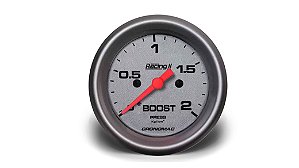 MANÔMETRO TURBO 60MM MECÂNICO 2KG RACING II (156302RT2) CRONOMAC