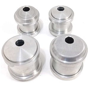 BUCHA QUADRO ALUMINIO 10MM VW AP QUADRADO FURO DESLOCADO (1035) RGTX