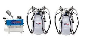 Ordenhadeira Implemis Ord500 Com 2 Conjunto Duplo e 2 Tarro