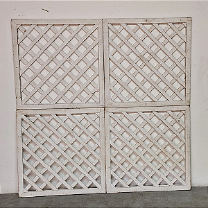 Painel em Madeira Treliçado para Decoração