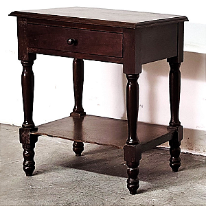 Criado Mudo Embuia com Gaveta Madeira Maciça