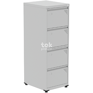 Arquivo de Aço 04 Gavetas com Chaves - Para Pastas Suspensa