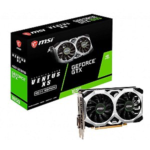 Placa de Vídeo GTX 1650 D6 VENTUS XS OCV1 MSI NVIDIA GeForce, 4GB, GDDR6