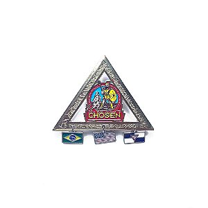 Pin, Chosen, Triangulo com três pingentes