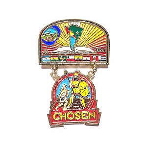 Pin Chosen, Brasão da DSA com logo Chosen, Aventureiro