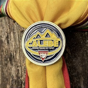 Arganéu/Prendedor, Missão Calebe 2022, Logo DBV, dourado