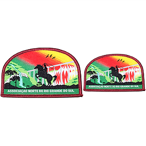 EMBLEMA DE CAMPO, ASSOCIAÇÃO NORTE DO RIO GRANDE DO SUL ANRS - AVENTUREIRO