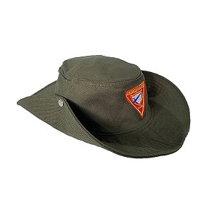 CHAPÉU AUSTRALIANO, VERDE MUSGO COM LOGO D1