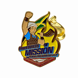ARGANEL/PRENDEDOR DE LENÇO "Pathfinders in Mission" campori Jamaica