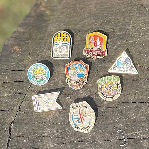 SET DE PINS TODOS OS CAMPORI UCB