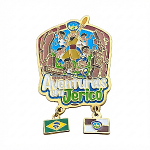 ARGANEL/PRENDEDOR DE LENÇO AVENTURI ASES 2022, "AVENTURAS EM JERICÓ"