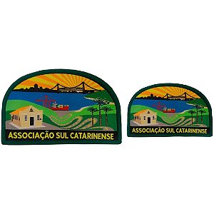 EMBLEMA/BRASÃO DE CAMPO, ASSOCIAÇÃO SUL CATARINENSE/ DESBRAVADORES