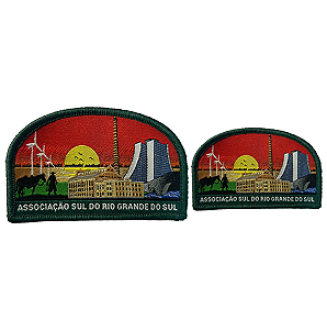 BRASÃO DE CAMPO ASSOCIAÇÃO SUL DO RIO GRANDE DO SUL DESBRAVADOR