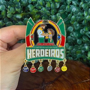 ARGANÉU/PRENDEDOR DE LENÇO CAMPORI GAUCHÃO 2025 HERDEIROS COM CLASSES