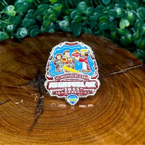 ARGANÉU/PRENDEDOR DE LENÇO AVENTURI ASRS AVENTUBLOX LOGO SIMPLES 2025