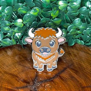 ARGANÉU/PRENDEDOR DE LENÇO BUFOLO COLORIDO