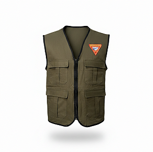 COLETE OPERACIONAL DESBRAVADOR LOGO D1 VERDE MILITAR ESCURO