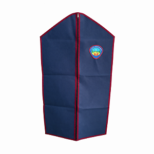 Porta Uniforme, Azul com Viez com logo A1