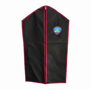 Porta Uniforme, PRETO e Viez Vermelho com logo A1