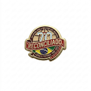ARGANEL/PRENDEDOR DE LENÇO RECONCILIADO,70 ANOS DESBRAVADORES
