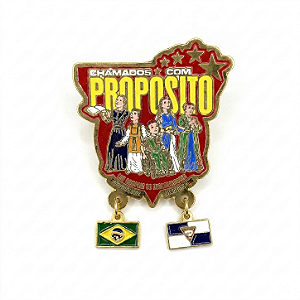 ARGANEL/PRENDEDOR DE LENÇO, CHAMADO COM PROPÓSITO