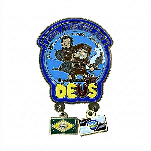 ARGANEL/PRENDEDOR DE LENÇO, XVIII AVENTURI DA ASP, DEUS
