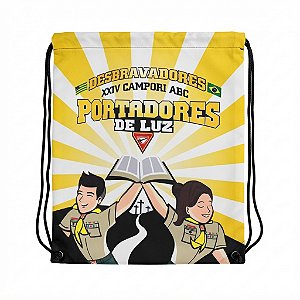 SACOCHILA CUSTOMIZADA, PORTADORES DA LUZ