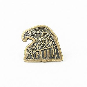 ARGANEL/PRENDEDOR DE LENÇO, Águia, ouro envelhecido