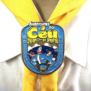 Arganéu/Prendedor Aventuras no céu