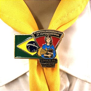 Arganéu/Prendedor de lenço, Linaje de Campeones, Bandeira do Brasil