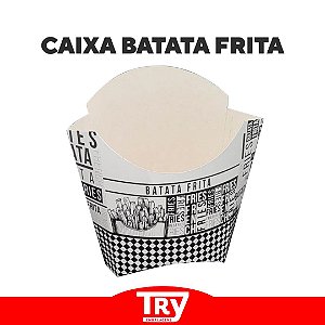 Caixinha p/ Batata Frita (100 unidades)